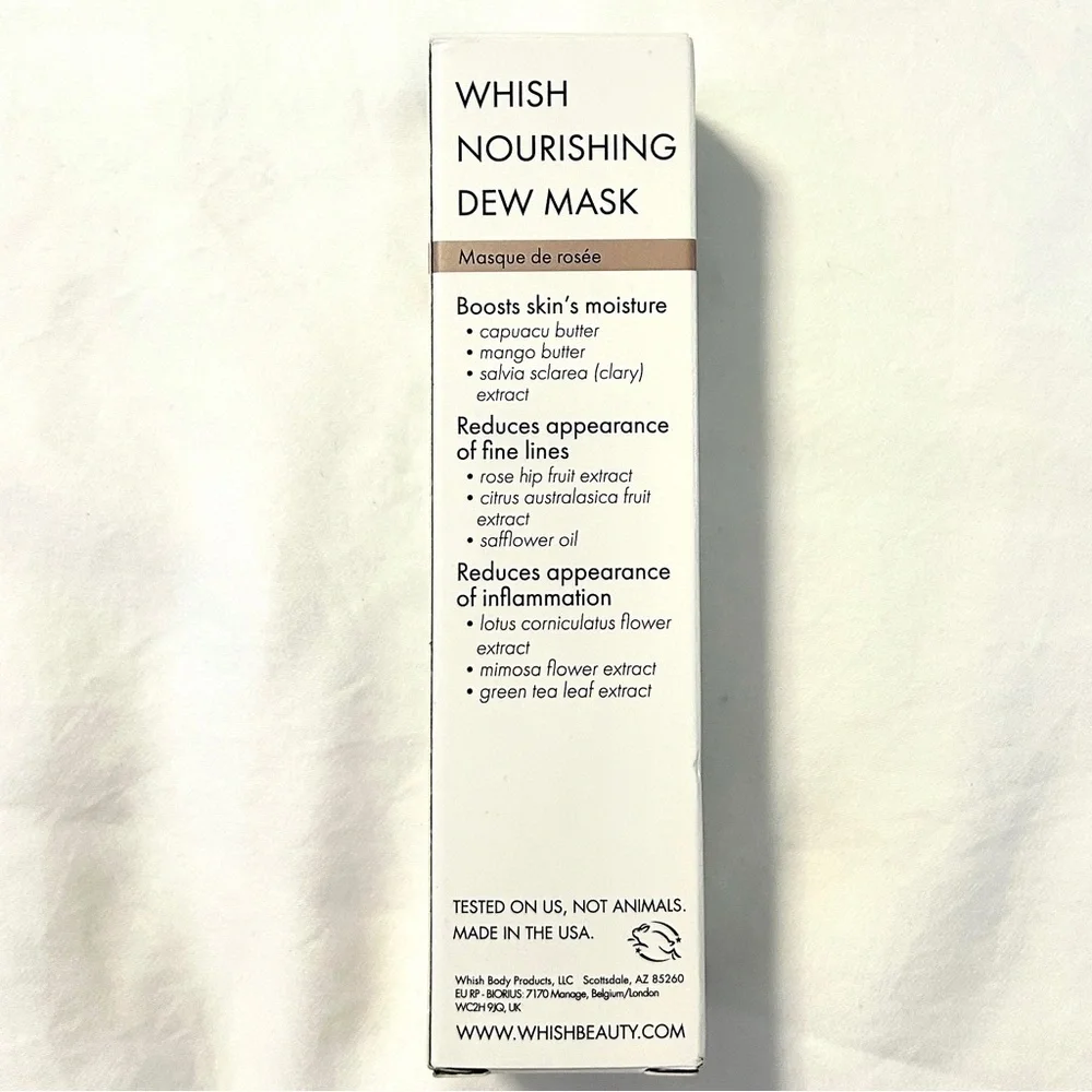 Whish Nourishing Rose Hip and Lotus Dew Face Mask